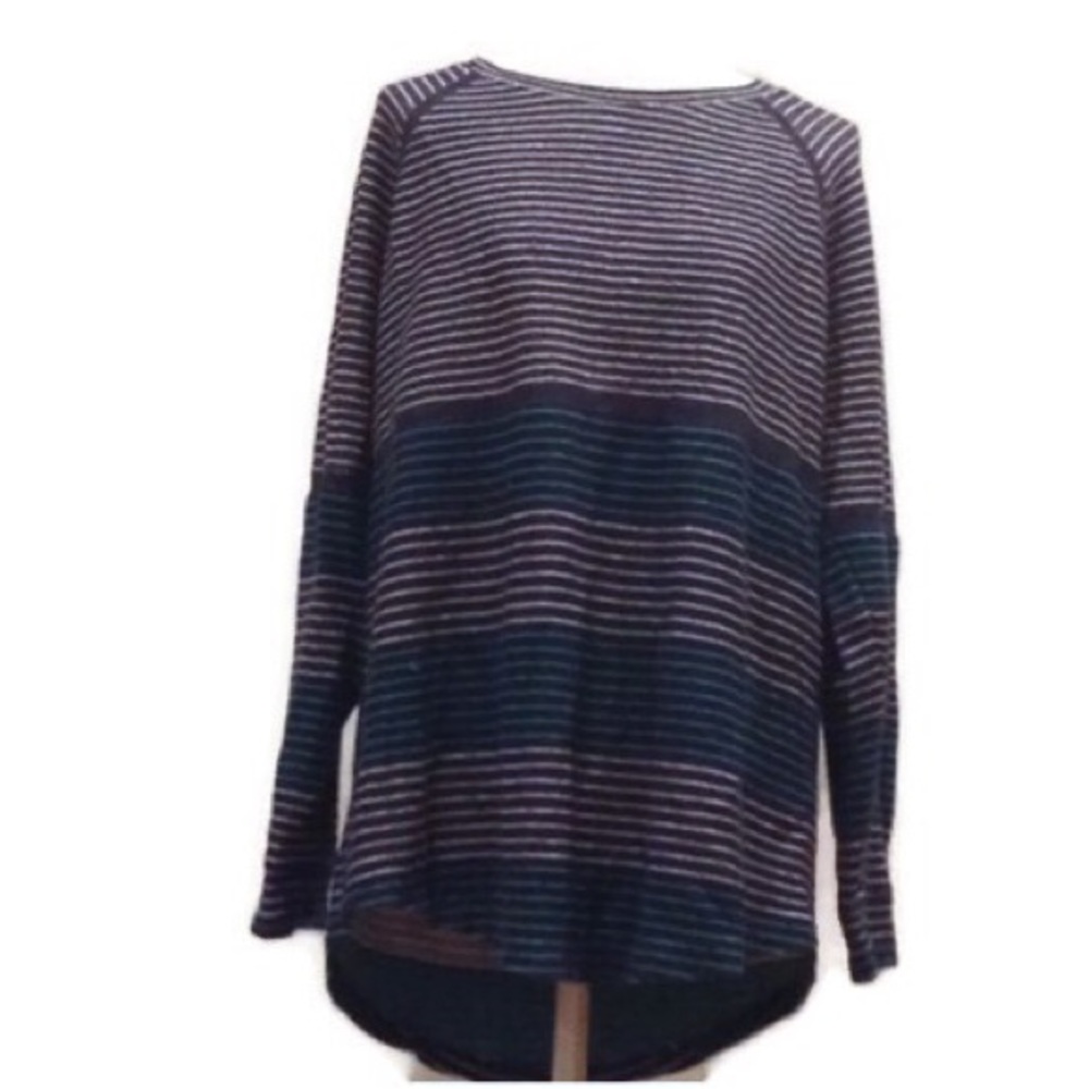 Lou and Grey Striped Pullover Sweater XL